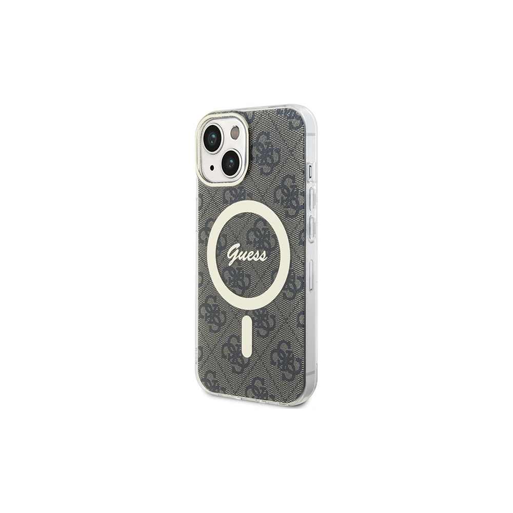 Wholesale Guess GUHMP15MH4STW Apple iPhone 15 Plus / 14 Plus hardcase IML 4G MagSafe brown - GUE2989 - {ean13} - Hurt