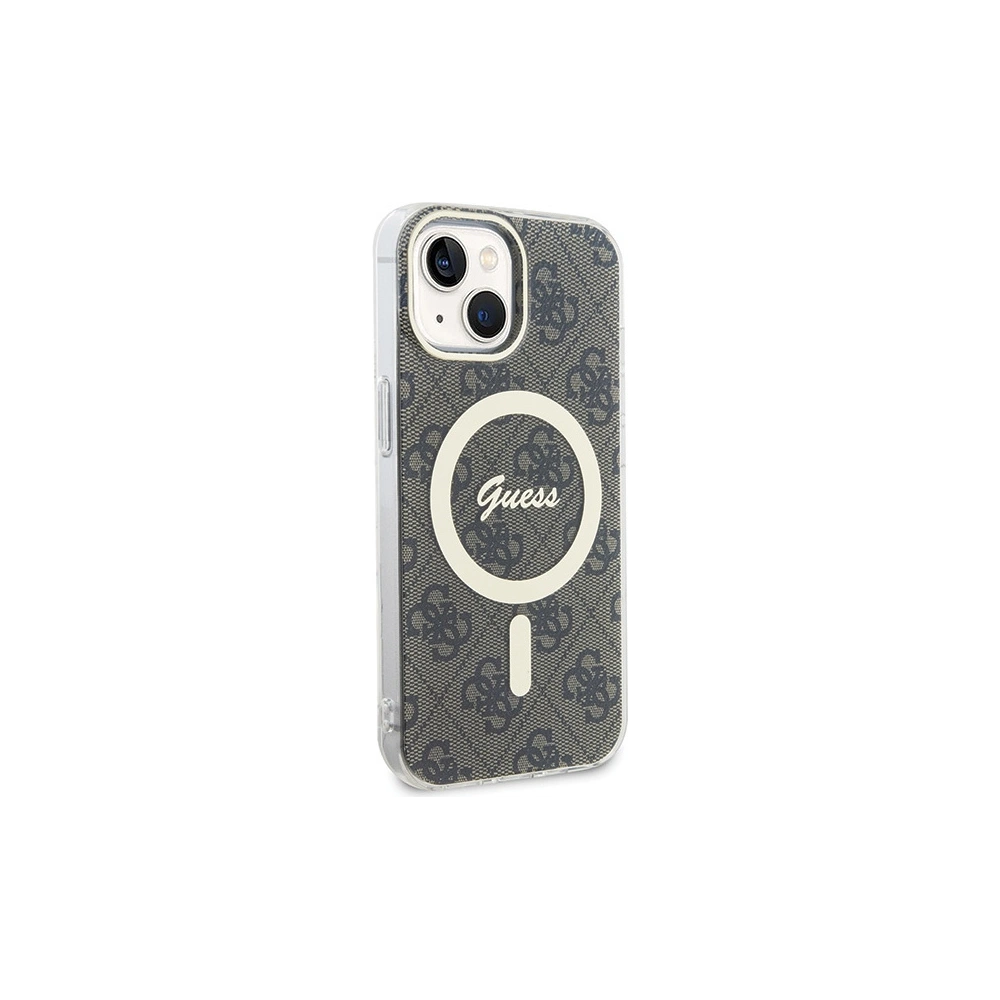 Hurtownia GSM - Etui Guess GUHMP15MH4STW Apple iPhone 15 Plus / 14 Plus hardcase IML 4G MagSafe maro/brown - GUE2989 - {ean13} - Hurt