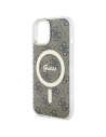 Wholesale Guess GUHMP15MH4STW Apple iPhone 15 Plus / 14 Plus hardcase IML 4G MagSafe brown - GUE2989 - {ean13} - Hurt