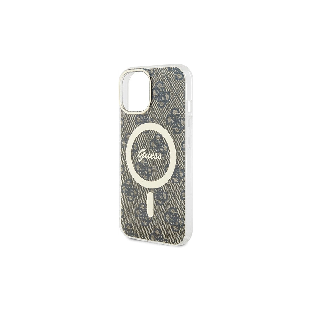 Wholesale Guess GUHMP15MH4STW Apple iPhone 15 Plus / 14 Plus hardcase IML 4G MagSafe brown - GUE2989 - {ean13} - Hurt