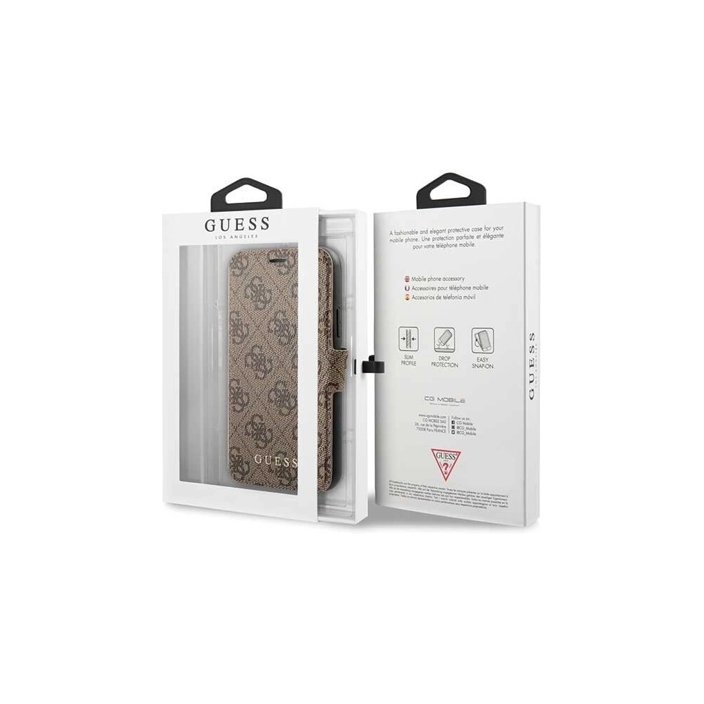 Hurtownia GSM - Etui Guess GUFLBKSN584GB Apple iPhone 11 Pro hnědé/kávové book 4G - GUE035BR - {ean13} - Hurt