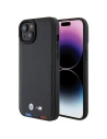 BMW BMHCP15M22PTDK Apple iPhone 15 Plus / 14 Plus Leather Stamp Tricolor black