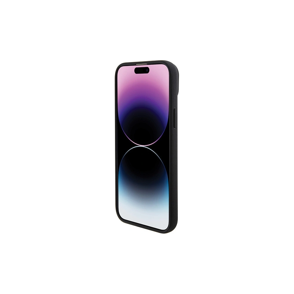 Hurtownia GSM - Case BMW BMHCP15M22PTDK Apple iPhone 15 Plus / 14 Plus Leder Stempel Tricolor schwarz/black - BMW519 - {ean13} - Hurt