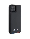 Hurtownia GSM - Etui BMW BMHCP15S22PTDK Apple iPhone 15 bőr bélyeg trikolor fekete/black - BMW520 - {ean13} - Hurt