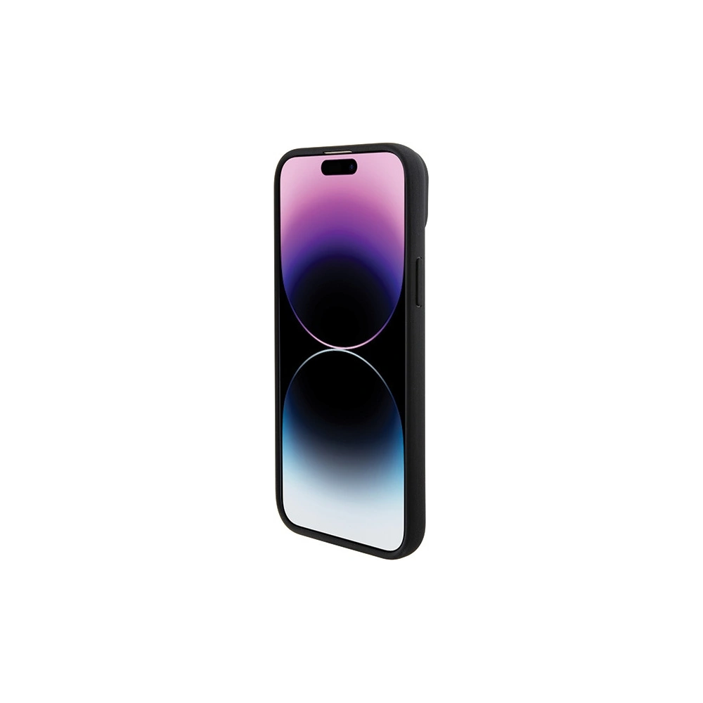 Hurtownia GSM - Etui BMW BMHCP15S22PTDK Apple iPhone 15 bőr bélyeg trikolor fekete/black - BMW520 - {ean13} - Hurt