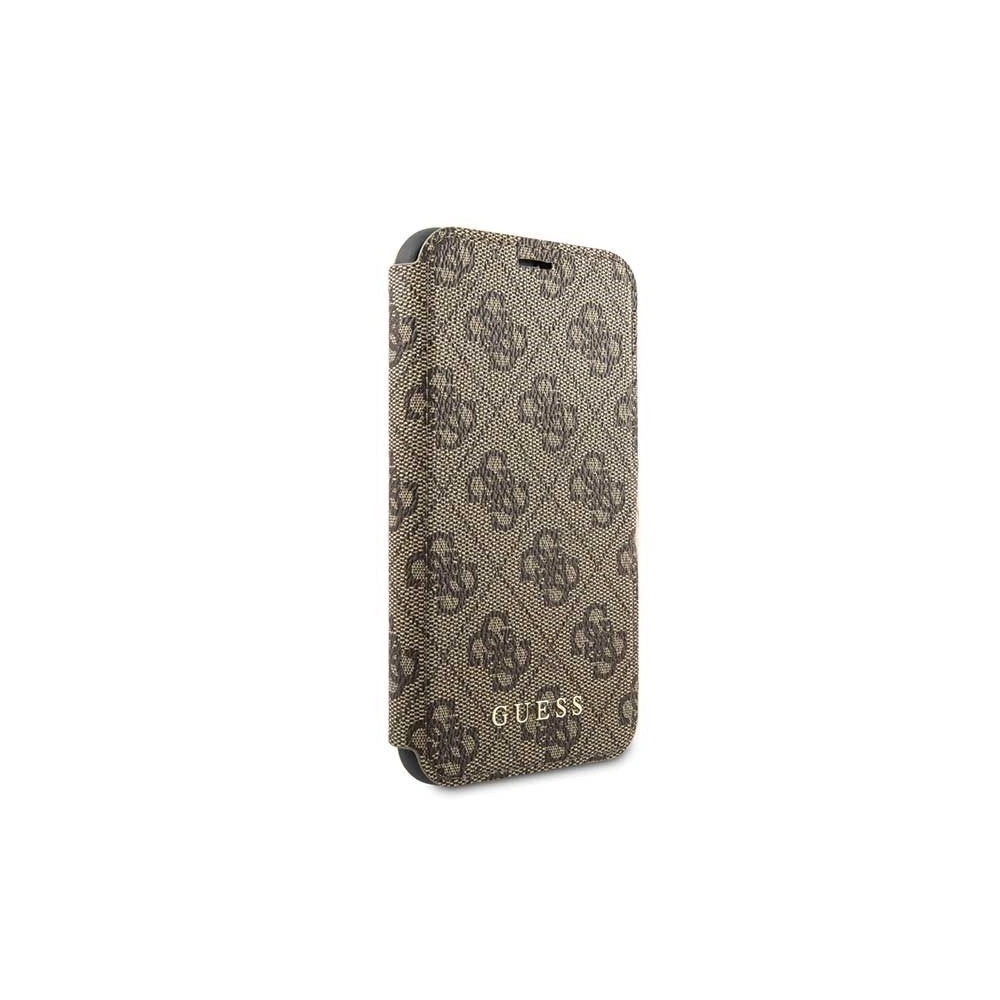 Hurtownia GSM - Etui Guess GUFLBKSN614GB Apple iPhone 11 hnědé/kávové knižní 4G - GUE037BR - {ean13} - Hurt