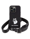 Hurtownia GSM - Case Karl Lagerfeld KLHCP15XSCBSCNK Apple iPhone 15 Pro Max Hardcase Crossbody Silikon Choupette schwarz/black - KLD1740 - {ean13} - Hurt