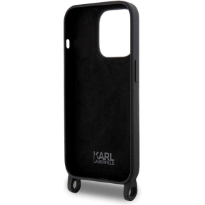 Hurtownia GSM - Case Karl Lagerfeld KLHCP15XSCBSCNK Apple iPhone 15 Pro Max Hardcase Crossbody Silikon Choupette schwarz/black - KLD1740 - {ean13} - Hurt