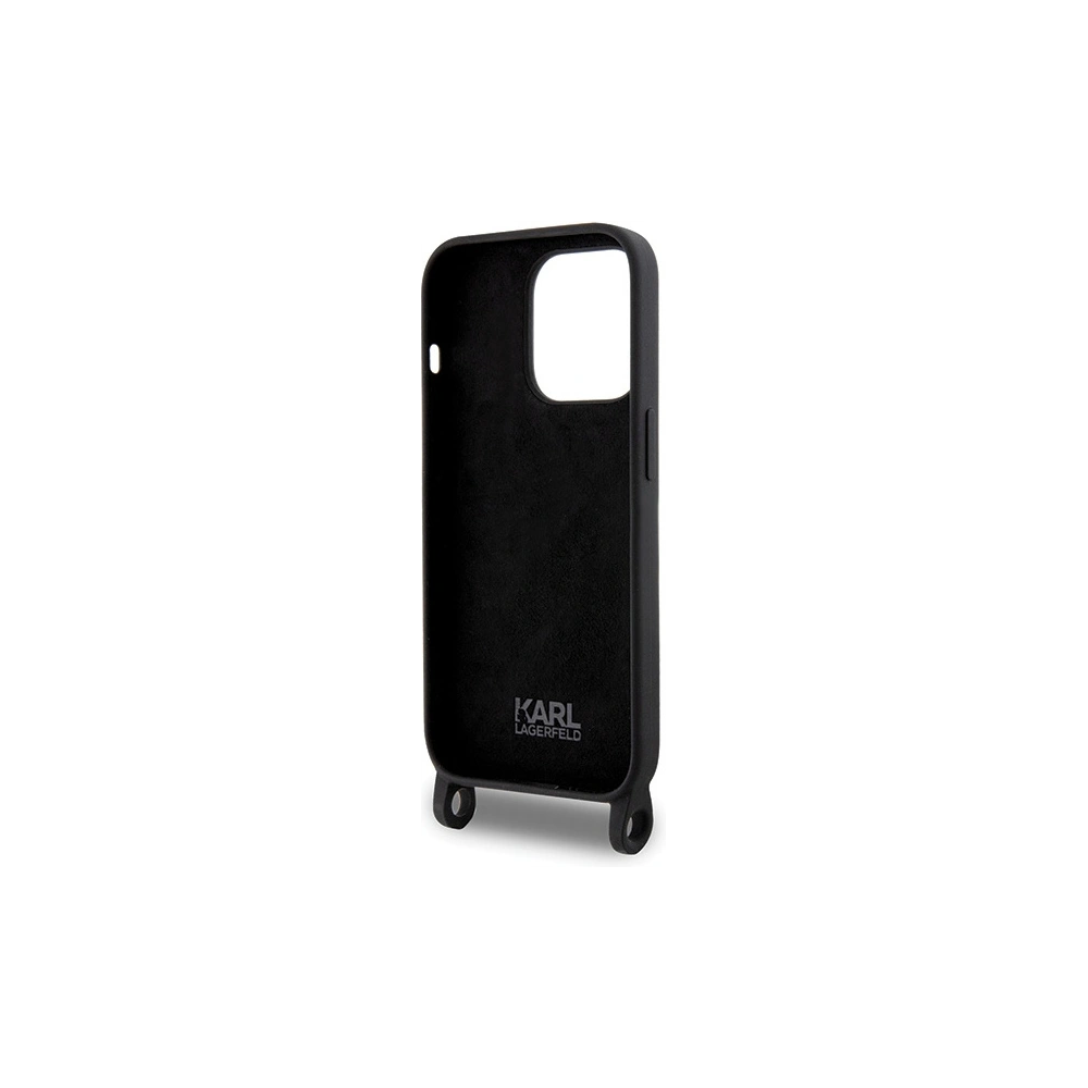 Hurtownia GSM - Case Karl Lagerfeld KLHCP15XSCBSCNK Apple iPhone 15 Pro Max Hardcase Crossbody Silikon Choupette schwarz/black - KLD1740 - {ean13} - Hurt