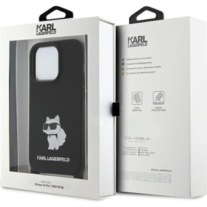 Hurtownia GSM - Etui Karl Lagerfeld KLHCP15XSCBSCNK Apple iPhone 15 Pro Max hardcase Crossbody Silicone Choupette negru/black - KLD1740 - {ean13} - Hurt