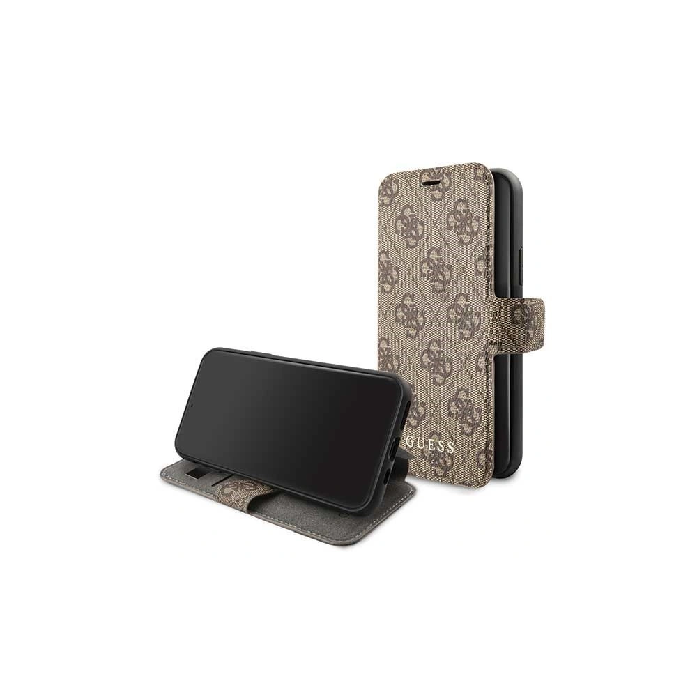 Hurtownia GSM - Etui Guess GUFLBKSN614GB Apple iPhone 11 hnědé/kávové knižní 4G - GUE037BR - {ean13} - Hurt