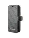 Etui Guess GUFLBKSN614GG Apple iPhone 11 šedý/grey book 4G
