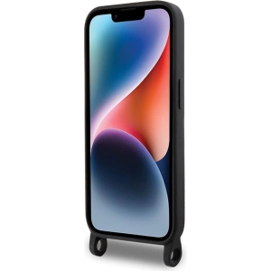 Hurtownia GSM - Case Karl Lagerfeld KLHCP15XSCBSKNK Apple iPhone 15 Pro Max Hardcase Crossbody Silikon Ikonik schwarz/black - KLD1741 - {ean13} - Hurt