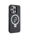 Hurtownia GSM - Etui Karl Lagerfeld KLHMP15LHMRSKCK Apple iPhone 15 Pro hardcase Ring Stand Karl&Choupettte MagSafe černý/black - KLD1742 - {ean13} - Hurt