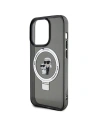 Hurtownia GSM - Etui Karl Lagerfeld KLHMP15LHMRSKCK Apple iPhone 15 Pro hardcase Ring Stand Karl&Choupettte MagSafe czarny/black - KLD1742 - {ean13} - Hurt