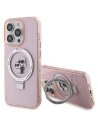 Hurtownia GSM - Case Karl Lagerfeld KLHMP15LHMRSKCP Apple iPhone 15 Pro Hardcase Ring Stand Karl&Choupettte MagSafe rosa/pink - KLD1743 - {ean13} - Hurt