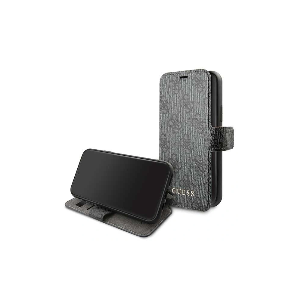 Hurtownia GSM - Etui Guess GUFLBKSN614GG Apple iPhone 11 šedý/grey book 4G - GUE038GRY - {ean13} - Hurt