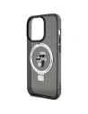 Hurtownia GSM - Case Karl Lagerfeld KLHMP15XHMRSKCK Apple iPhone 15 Pro Max Hardcase Ring Stand Karl&Choupettte MagSafe schwarz/black - KLD1748 - {ean13} - Hurt