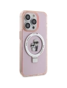 Hurtownia GSM - Case Karl Lagerfeld KLHMP15XHMRSKCP Apple iPhone 15 Pro Max Hardcase Ring Stand Karl&Choupettte MagSafe rosa/pink - KLD1749 - {ean13} - Hurt