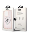 Hurtownia GSM - Case Karl Lagerfeld KLHMP15XHMRSKCP Apple iPhone 15 Pro Max Hardcase Ring Stand Karl&Choupettte MagSafe rosa/pink - KLD1749 - {ean13} - Hurt