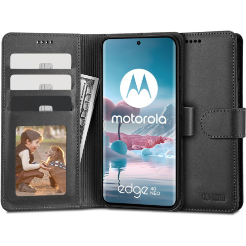 Tech-Protect Distributor - 9319456606683 - THP2370 - Tech-protect Wallet Motorola Edge 40 Neo Black - B2B homescreen