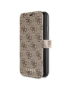 Etui Guess GUFLBKSN654GB Apple iPhone 11 Pro Max brown/brązowy book 4G
