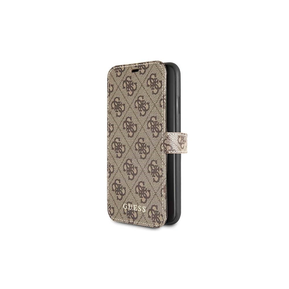 Hurtownia GSM - Case Guess GUFLBKSN654GB Apple iPhone 11 Pro Max braun/braun Buch 4G - GUE039BR - {ean13} - Hurt