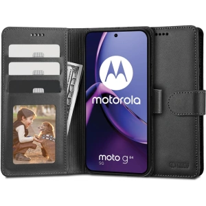 Hurtownia GSM - Tech-Protect Wallet Case für Motorola Moto G84 5G Schwarz - THP2371 - {ean13} - Hurt