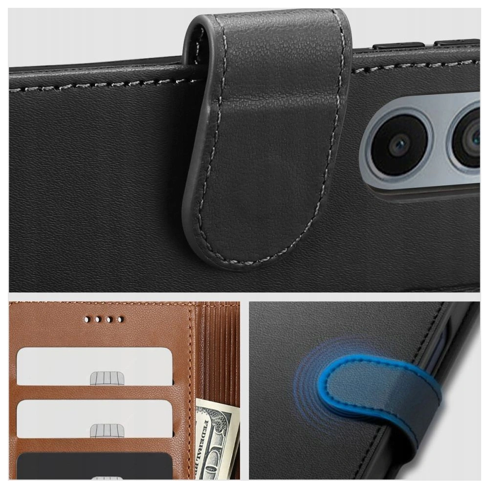 Hurtownia GSM - Tech-Protect Wallet Case für Motorola Moto G84 5G Schwarz - THP2371 - {ean13} - Hurt