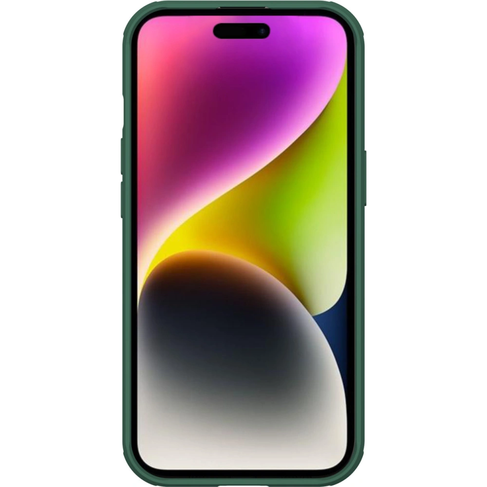 Etui Nillkin CamShield Pro Magnetic Case Apple iPhone 15 zelený