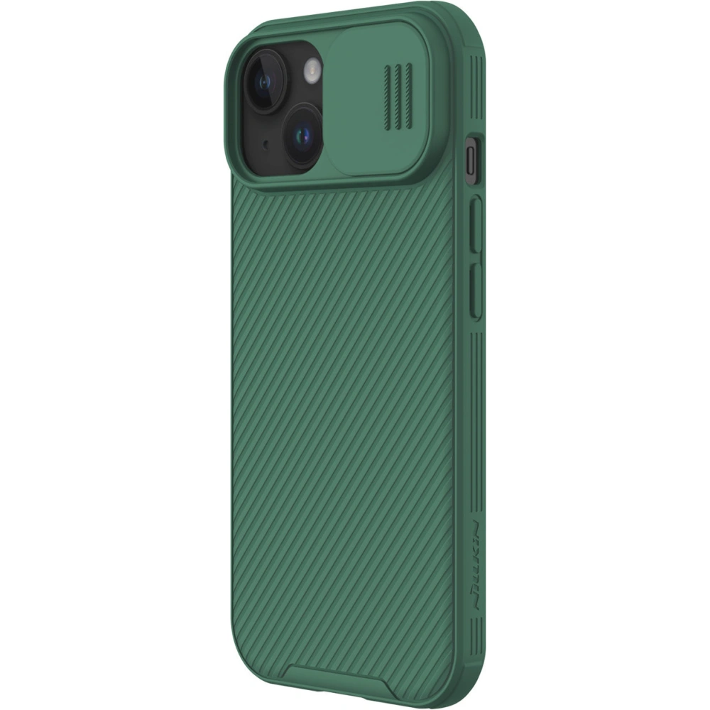 Etui Nillkin CamShield Pro Magnetic Case Apple iPhone 15 zelený