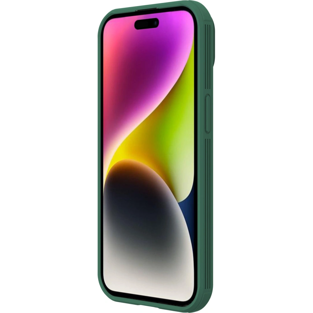 Etui Nillkin CamShield Pro Magnetic Case Apple iPhone 15 zelený