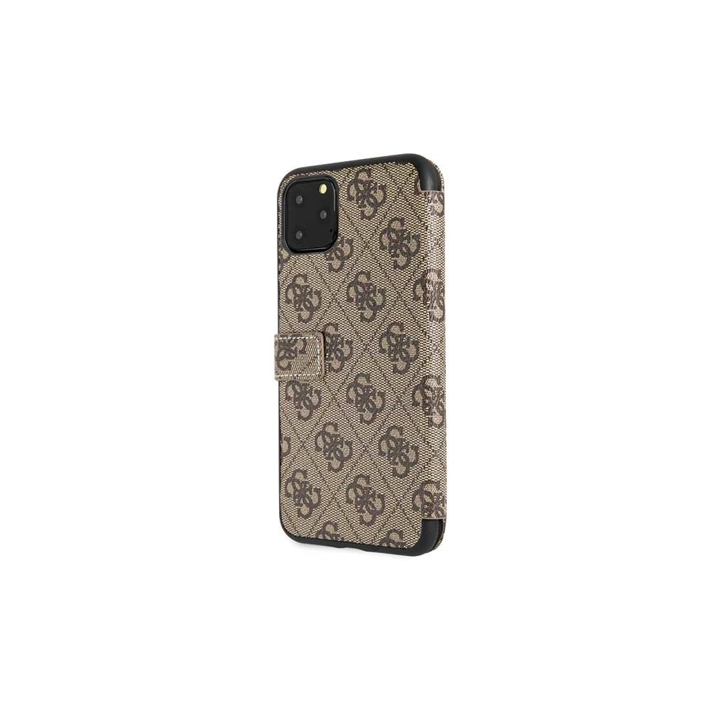 Hurtownia GSM - Case Guess GUFLBKSN654GB Apple iPhone 11 Pro Max braun/braun Buch 4G - GUE039BR - {ean13} - Hurt