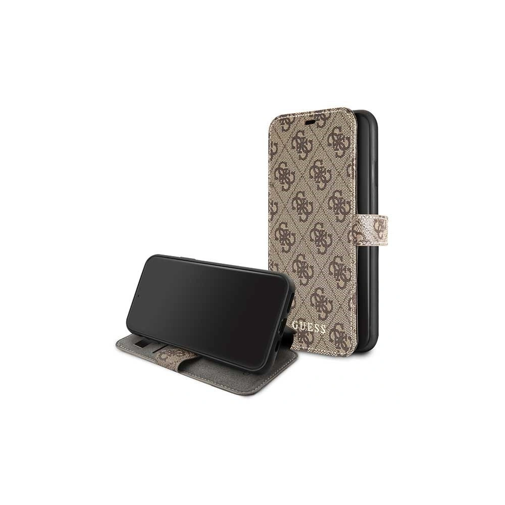 Hurtownia GSM - Case Guess GUFLBKSN654GB Apple iPhone 11 Pro Max braun/braun Buch 4G - GUE039BR - {ean13} - Hurt