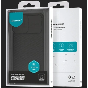 Etui Nillkin CamShield Pro Magnetic Case Apple iPhone 15 czarne