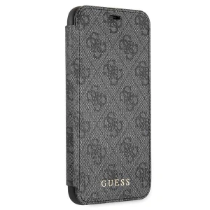 Etui Guess GUFLBKSN654GG Apple iPhone 11 Pro Max szary/grey book 4G