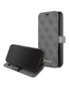 Hurtownia GSM - Case Guess GUFLBKSN654GG Apple iPhone 11 Pro Max grau/grey Buch 4G - GUE040GRY - {ean13} - Hurt