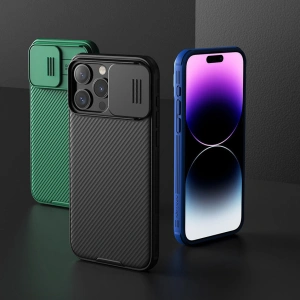 Hurtownia GSM - Etui Nillkin CamShield Pro Magnetic Case Apple iPhone 15 Pro Max zelené - NLK1259 - {ean13} - Hurt