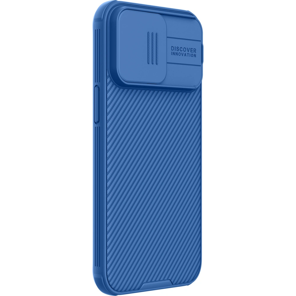 Hurtownia GSM - Etui Nillkin CamShield Pro Magnetic Case Apple iPhone 15 Pro Max niebieskie - NLK1260 - {ean13} - Hurt