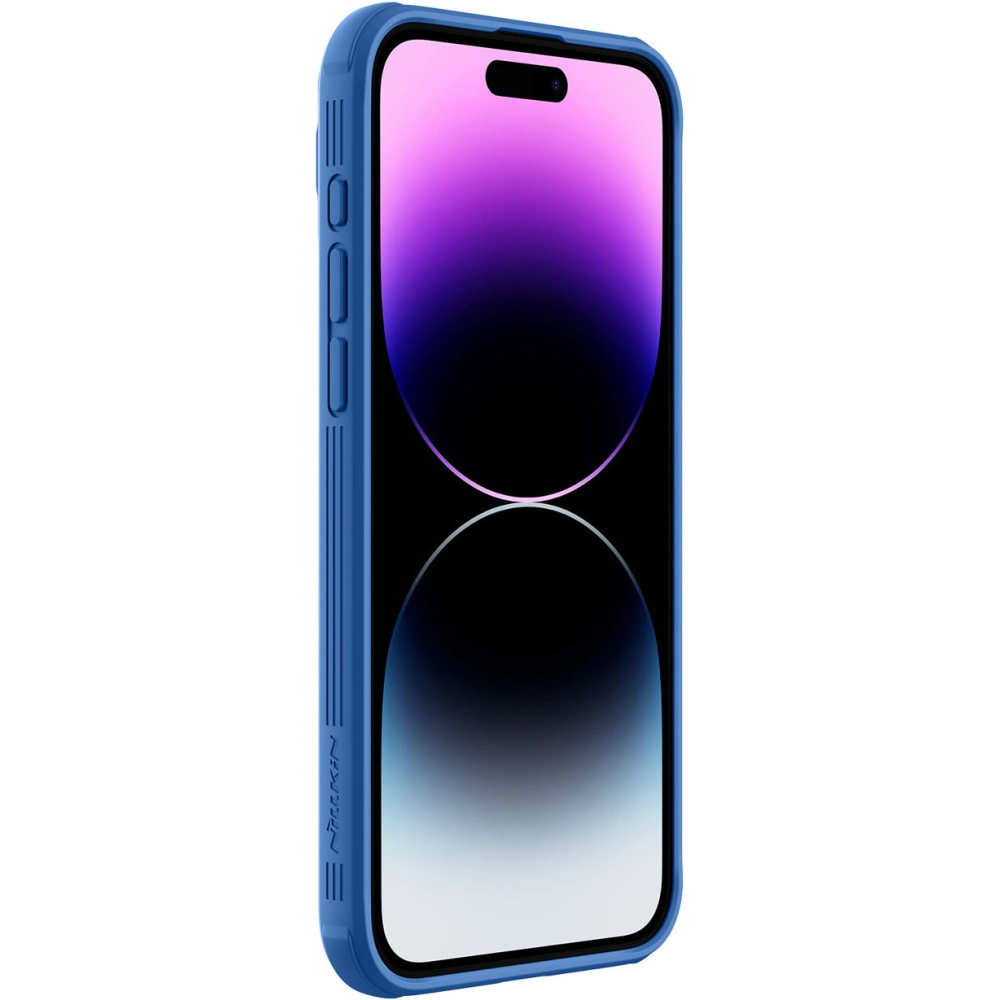 Hurtownia GSM - Etui Nillkin CamShield Pro Magnetic Case Apple iPhone 15 Pro Max niebieskie - NLK1260 - {ean13} - Hurt