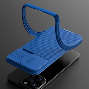 Hurtownia GSM - Etui Nillkin CamShield Pro Magnetic Case Apple iPhone 15 Pro Max modré - NLK1260 - {ean13} - Hurt