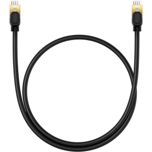 Hurtownia GSM - Hálózati kábel Baseus kat. 8 Ethernet RJ45, 40Gbps, 0,5m (fekete) - BSU4676 - {ean13} - Hurt