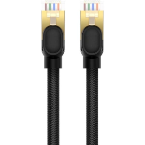 Hurtownia GSM - Hálózati kábel Baseus kat. 8 Ethernet RJ45, 40Gbps, 0,5m (fekete) - BSU4676 - {ean13} - Hurt