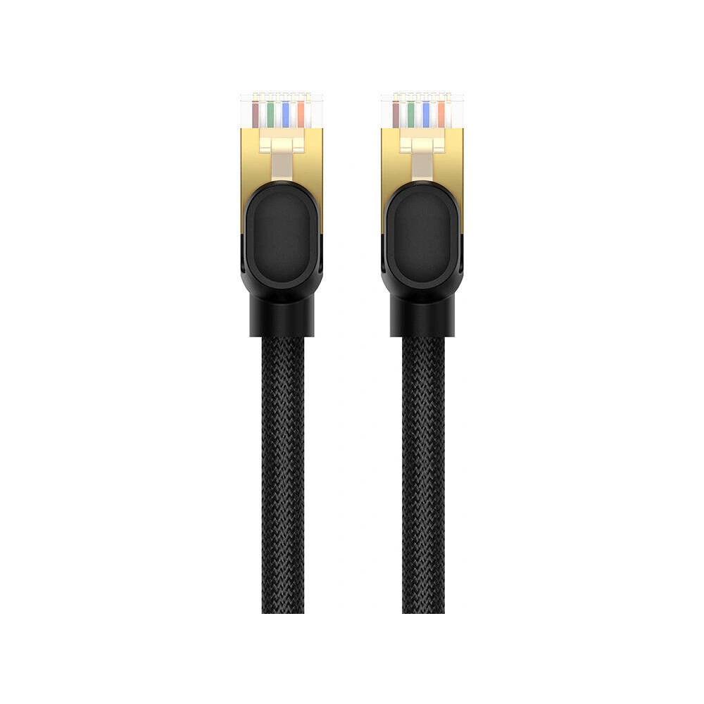 Hurtownia GSM - Hálózati kábel Baseus kat. 8 Ethernet RJ45, 40Gbps, 0,5m (fekete) - BSU4676 - {ean13} - Hurt