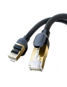 Hurtownia GSM - Hálózati kábel Baseus kat. 8 Ethernet RJ45, 40Gbps, 0,5m (fekete) - BSU4676 - {ean13} - Hurt