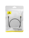 Hurtownia GSM - Cablul de rețea Baseus cat. 8 Ethernet RJ45, 40Gbps, 0,5m (negru) - BSU4676 - {ean13} - Hurt