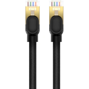 Hurtownia GSM - Hálózati kábel Baseus kat. 8 Ethernet RJ45, 40Gbps, 1m (fekete) - BSU4677 - {ean13} - Hurt