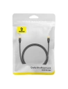 Hurtownia GSM - Kabel síťový Baseus kat. 8 Ethernet RJ45, 40Gbps, 1m (černý) - BSU4677 - {ean13} - Hurt