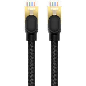 Hurtownia GSM - Hálózati kábel Baseus kat. 8 Ethernet RJ45, 40Gbps, 1,5m (fekete) - BSU4678 - {ean13} - Hurt