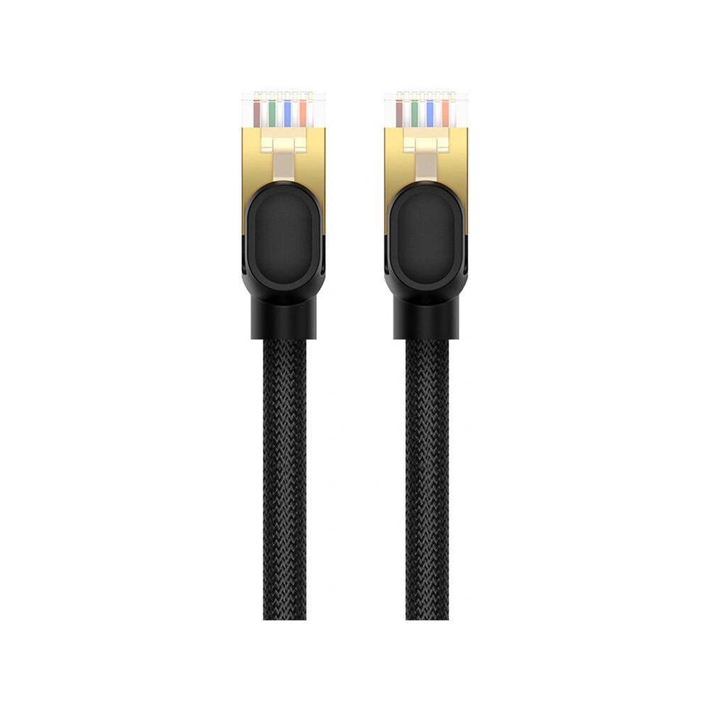 Hurtownia GSM - Hálózati kábel Baseus kat. 8 Ethernet RJ45, 40Gbps, 1,5m (fekete) - BSU4678 - {ean13} - Hurt